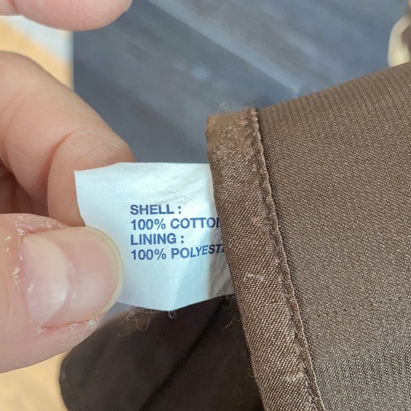 $15 Add On EUC Gap Pretty Girls Fine Brown Corduroy Butterfly Dress Line… - Picture 7 of 8